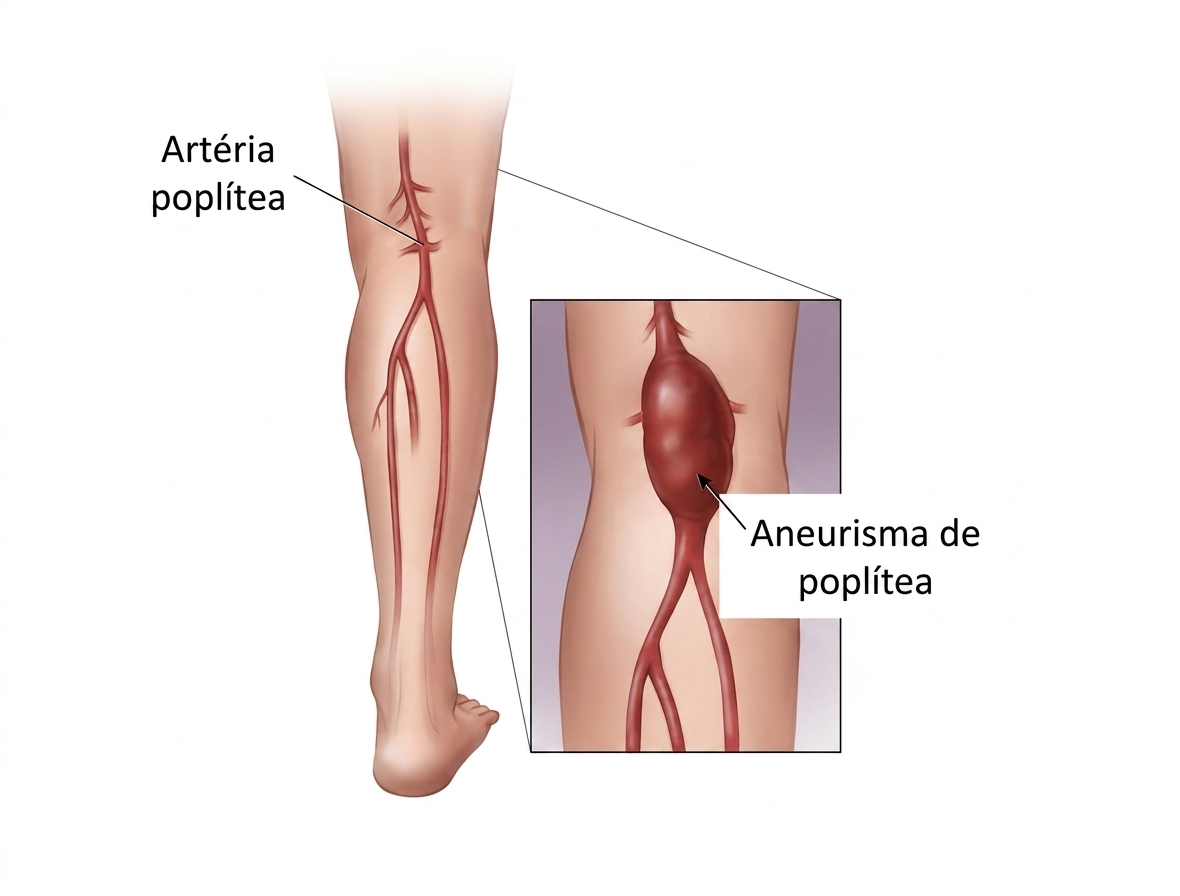 Aneurisma da artéria poplítea